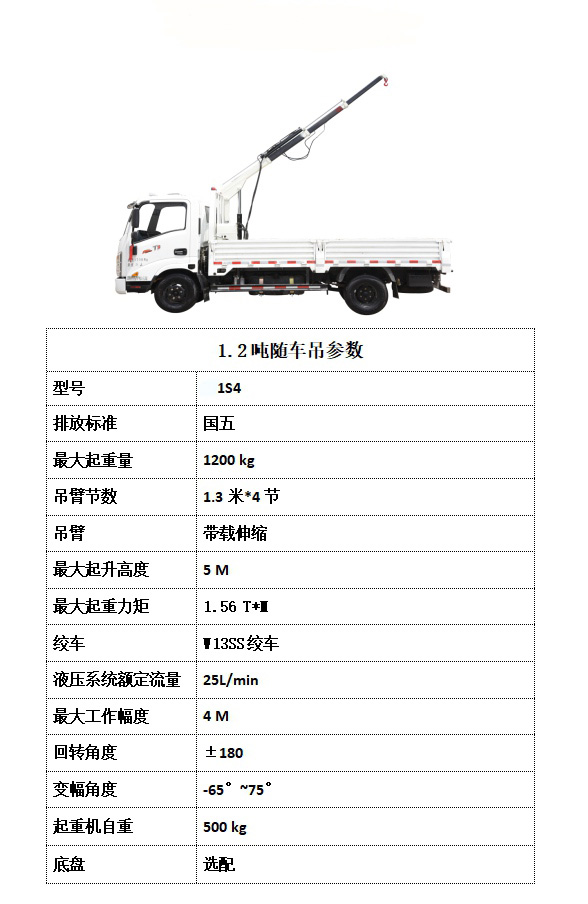 1.2吨随车吊