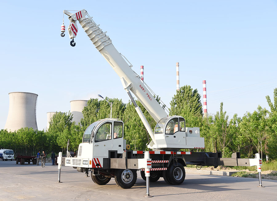 16吨自制吊车-白