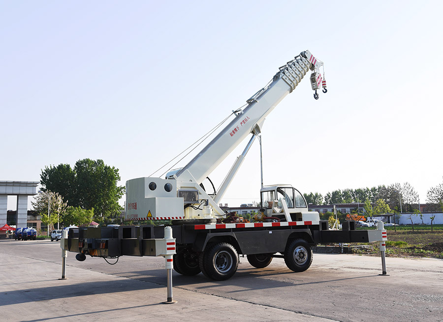 16吨自制吊车-白