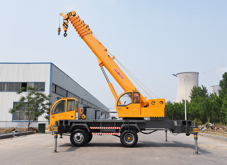 16吨自制吊车-黄