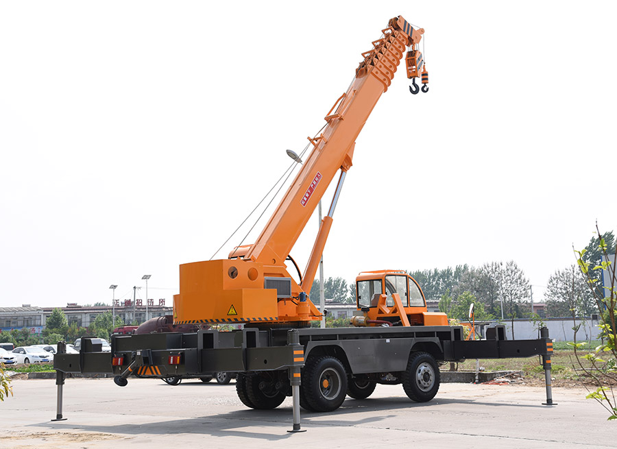 16吨自制吊车-黄