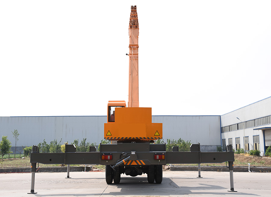 16吨自制吊车-黄