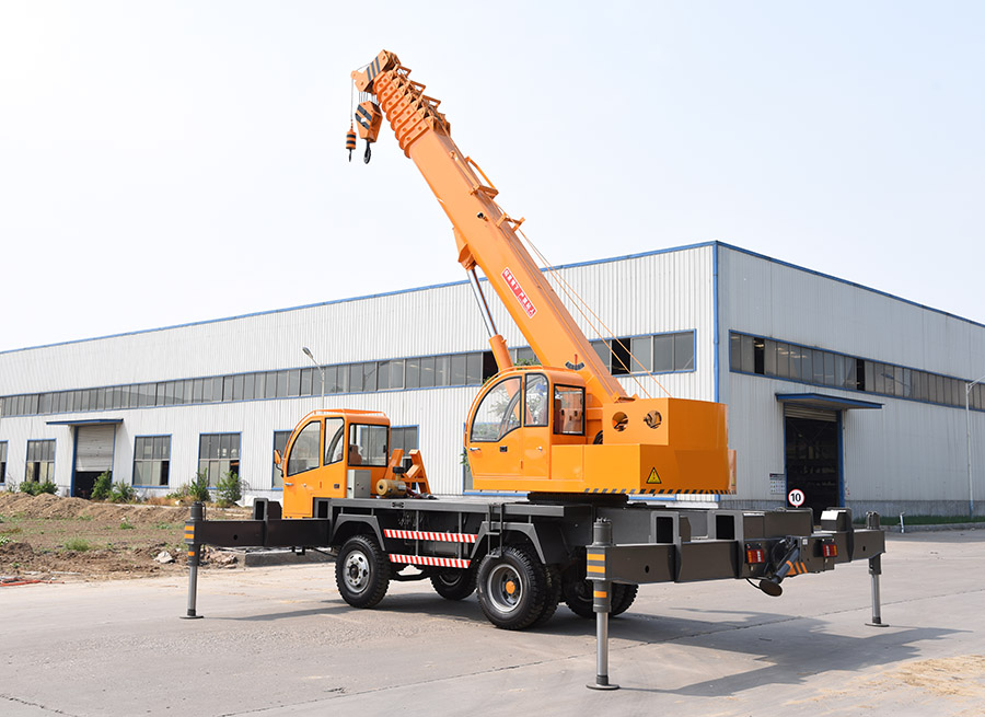 16吨自制吊车-黄