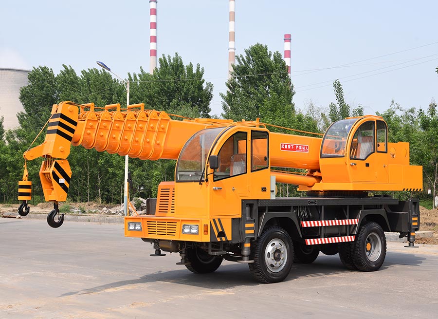 16吨自制吊车-黄