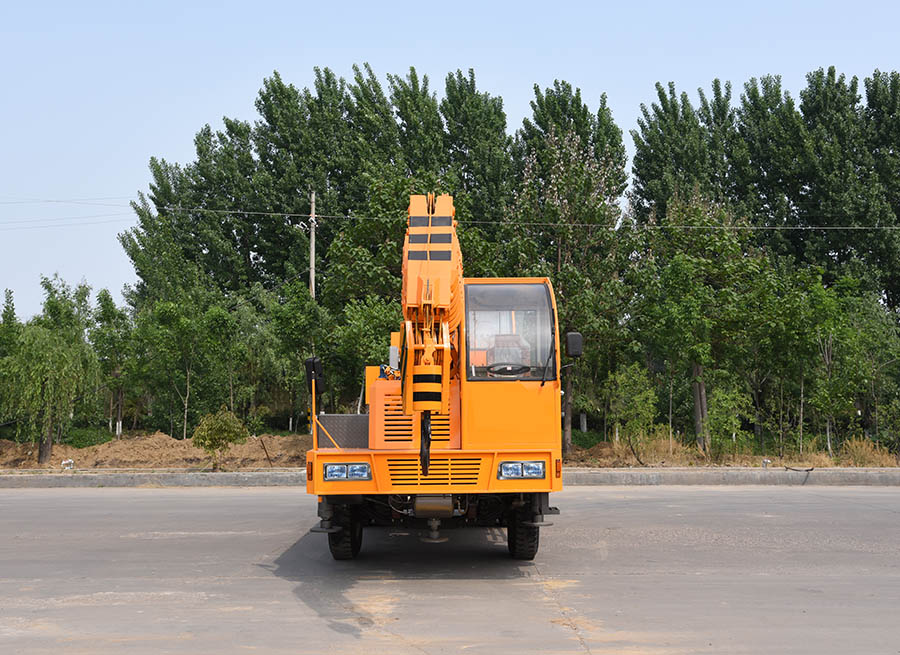 16吨自制吊车-黄