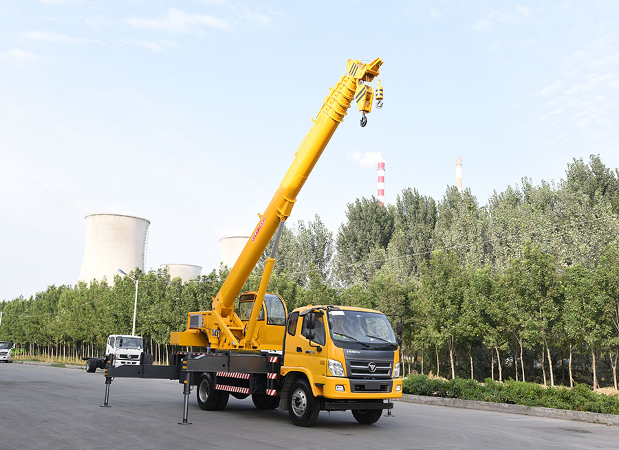 16吨汽车吊福田外走绳