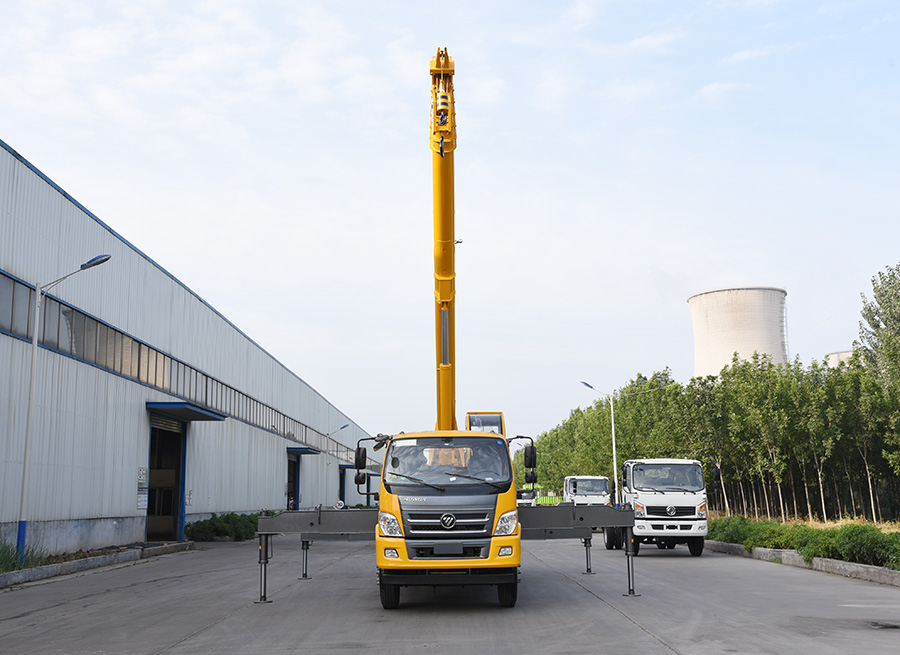 16吨汽车吊福田外走绳