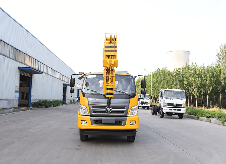 16吨汽车吊福田外走绳