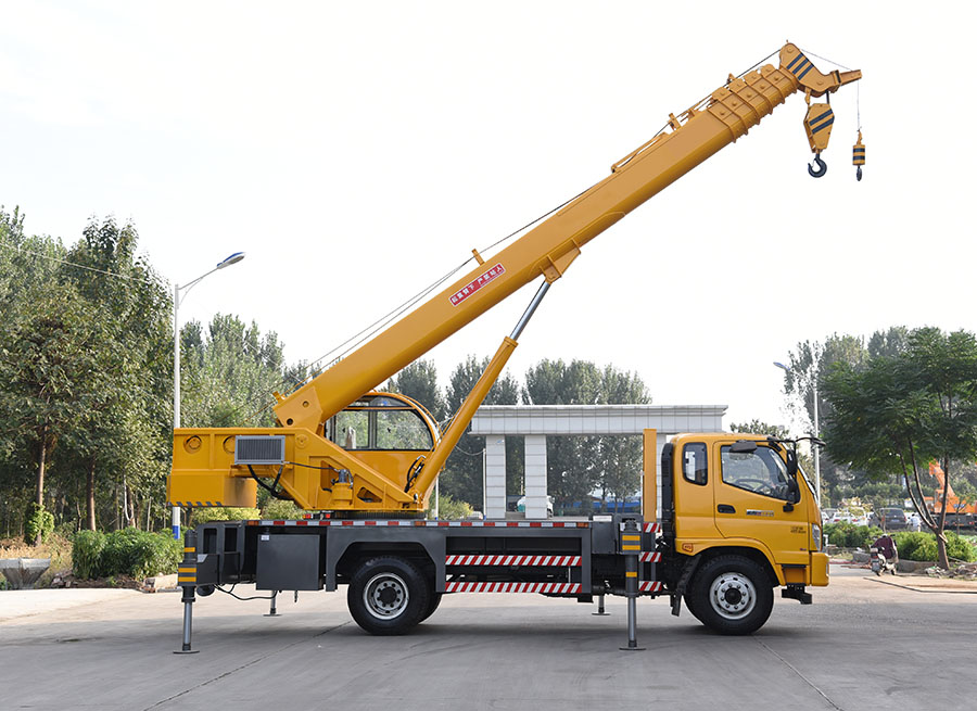 16吨汽车吊福田外走绳