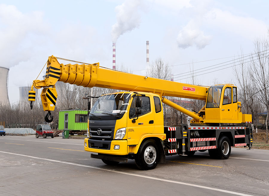 16吨汽车吊福田内走绳