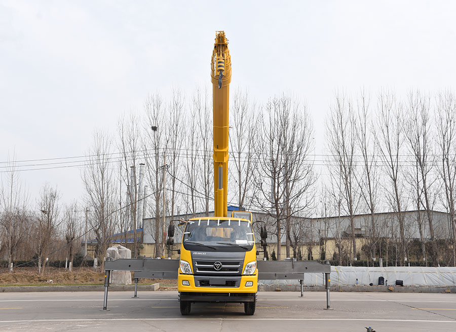 16吨汽车吊福田内走绳