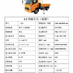 3.2吨凯马白色