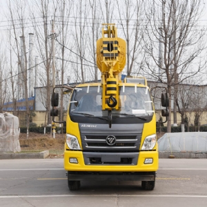 16吨汽车吊福田内走绳