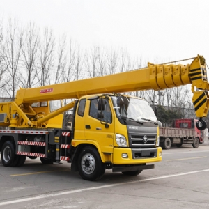 16吨汽车吊福田内走绳